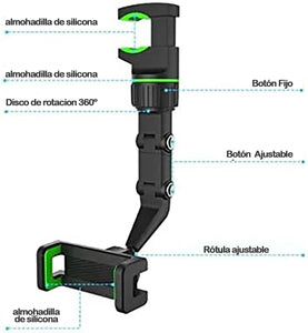 Soporte multifuncional para celular