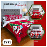 EDREDON DOBLE FAZ NAVIDAD