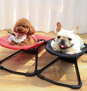 Cama mecedora para mascotas