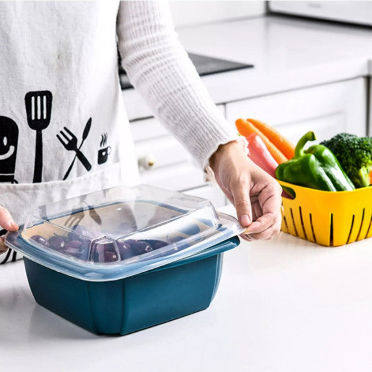 SET DE 3 CESTAS DE CONSERVACION FRUTAS Y VERDURAS