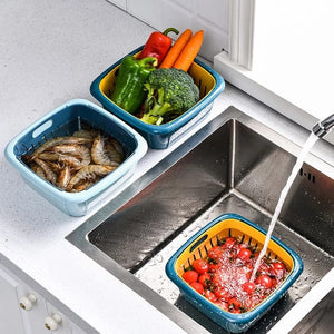 SET DE 3 CESTAS DE CONSERVACION FRUTAS Y VERDURAS