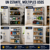 Estante Organizador Metálico de 5 Niveles