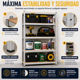 Estante Organizador Metálico de 5 Niveles