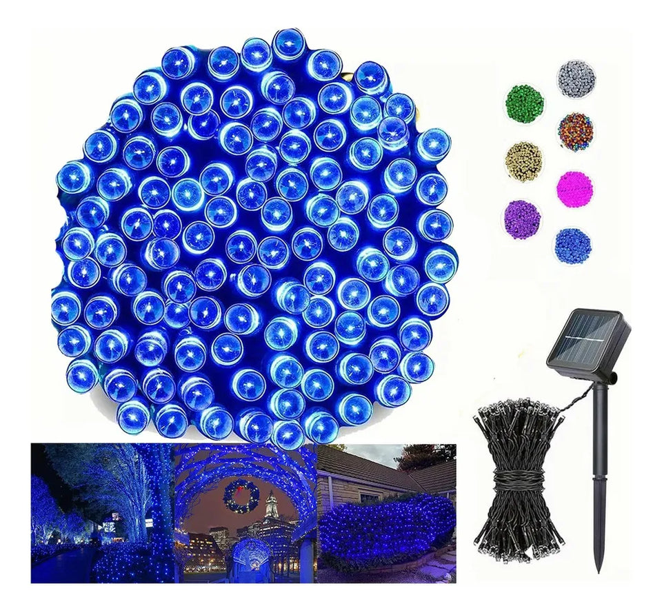 LUCES LINEAL SOLAR  500 LED, 50 METROS