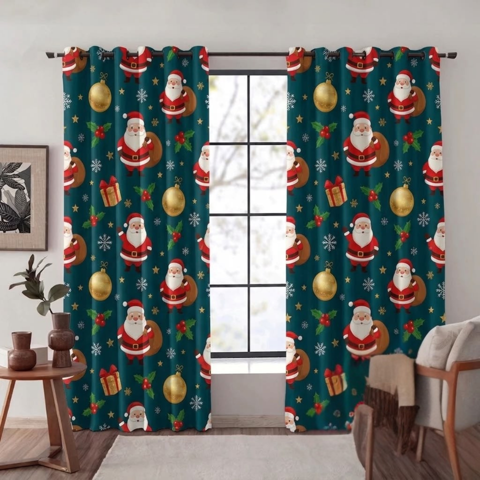 🎄 CORTINA ANTILUZ NAVIDEÑA 🎄