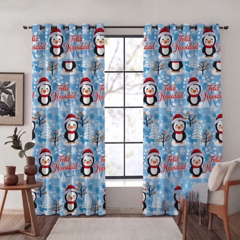 🎄 CORTINA ANTILUZ NAVIDEÑA 🎄