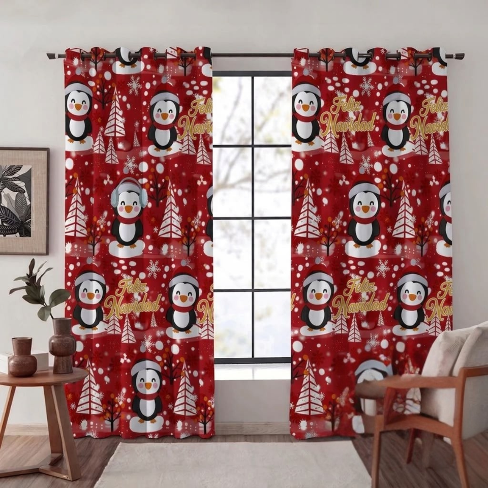 🎄 CORTINA ANTILUZ NAVIDEÑA 🎄