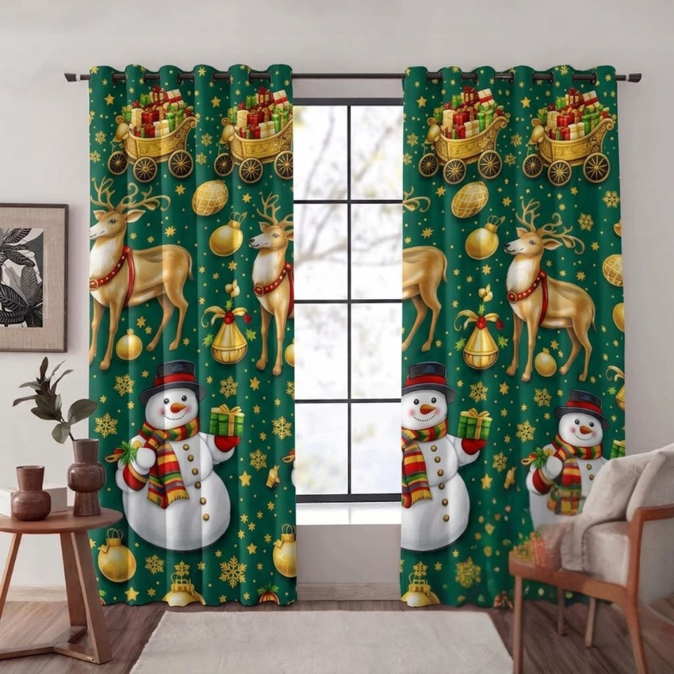 🎄 CORTINA ANTILUZ NAVIDEÑA 🎄