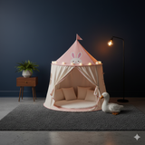 CARPA CASTILLO CON LUCES LED