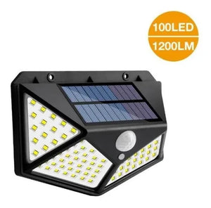 Lampara solar 100 luces