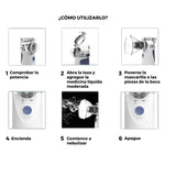 NEBULIZADOR PORTÁTIL RECARGABLE USB