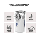 NEBULIZADOR PORTÁTIL RECARGABLE USB