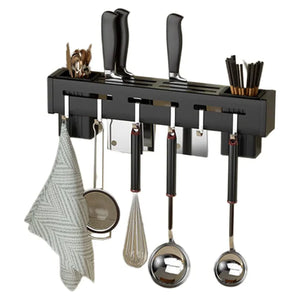 Organizador utensilios de cocina en pared