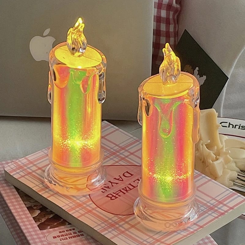 VELAS LED X 3 UNIDADES - DECORATIVAS