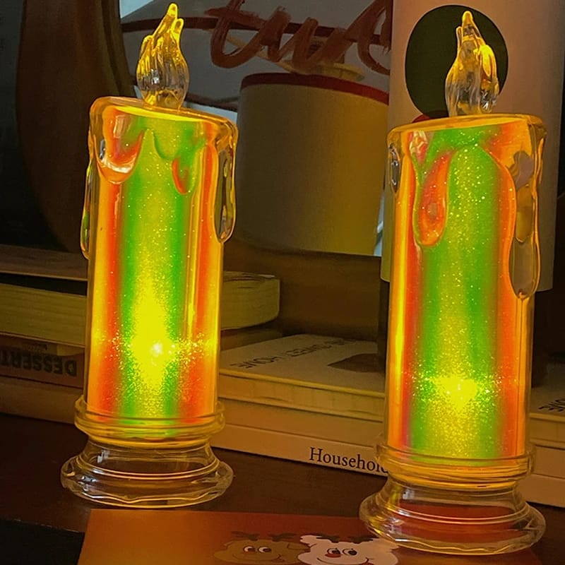 VELAS LED X 3 UNIDADES - DECORATIVAS