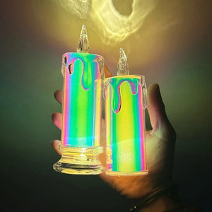 VELAS LED X 3 UNIDADES - DECORATIVAS
