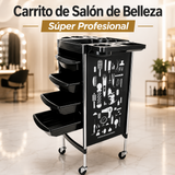 💇 CARRITO PROFESIONAL PARA SALÓN CON 4 CAJONES