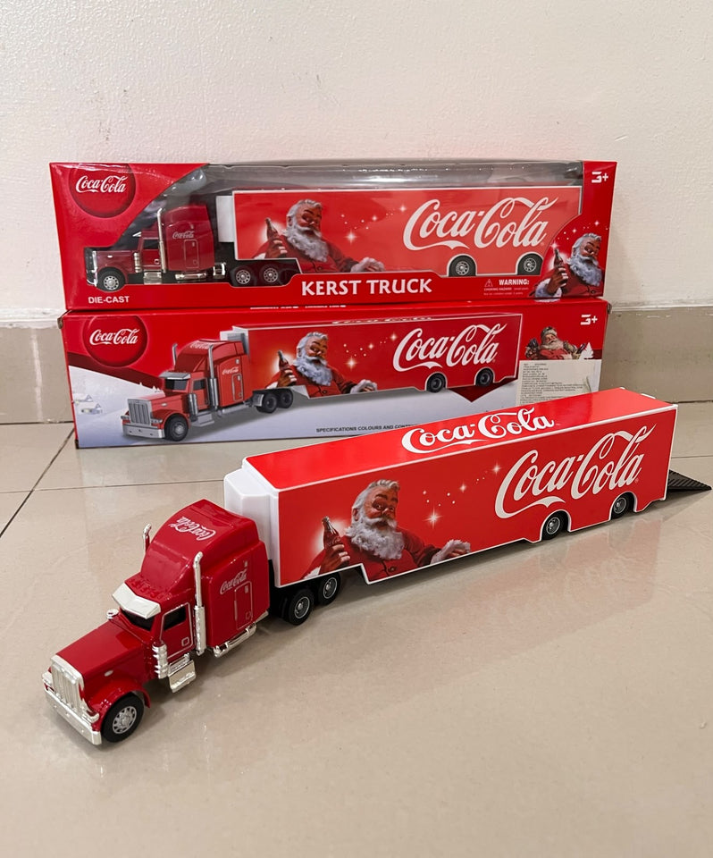 🎄🚛 MULA CON CONTENEDOR COCA-COLA – EDICIÓN NAVIDEÑA