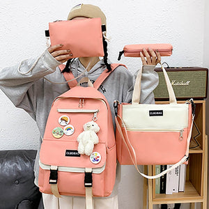 SET 3 BOLSOS  + 1 CARTUCHERA