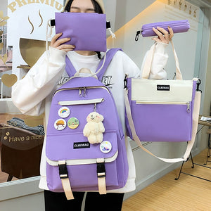 SET 3 BOLSOS  + 1 CARTUCHERA