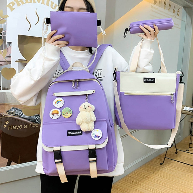 SET 3 BOLSOS  + 1 CARTUCHERA