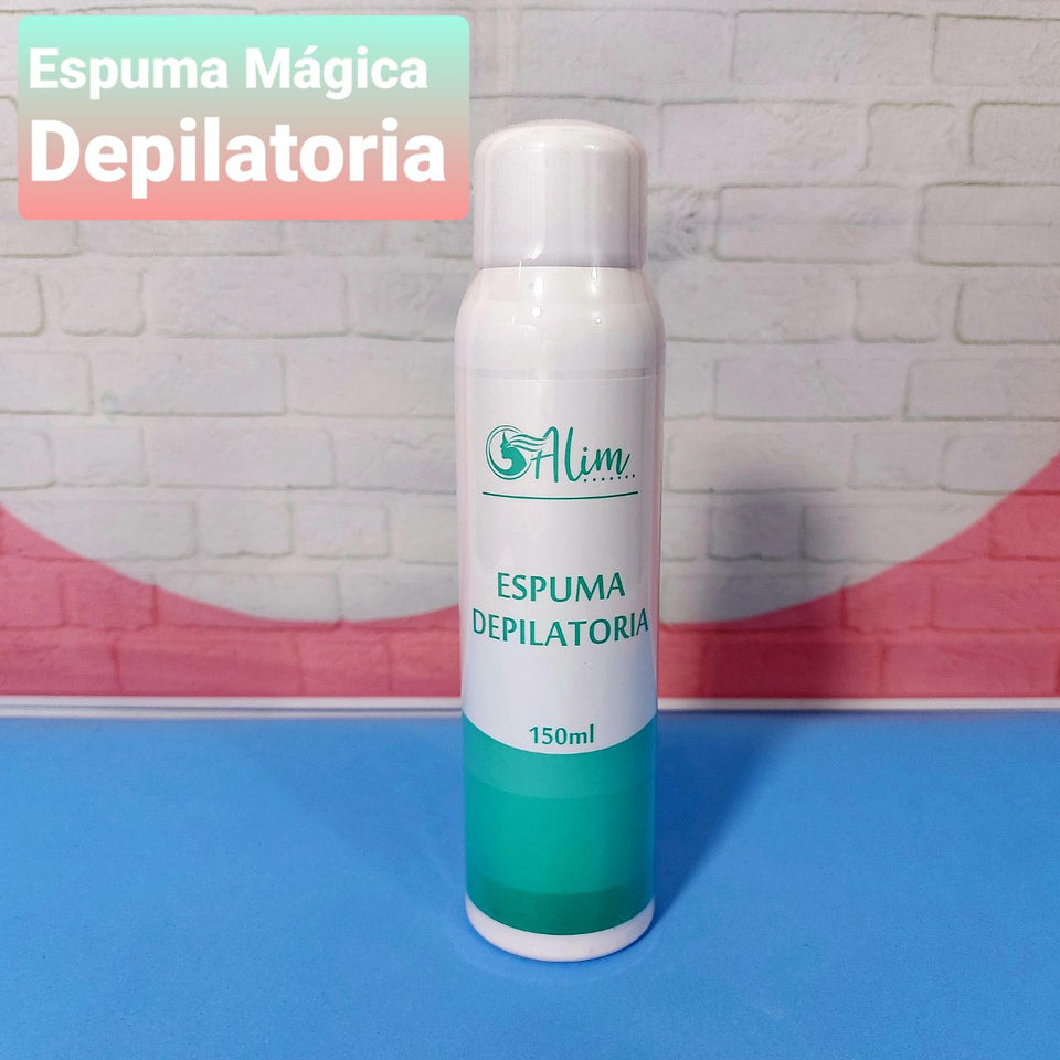 Espuma depilatoria