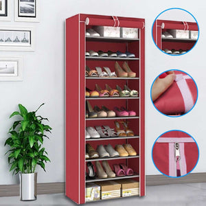 Organizador de zapatos de 9 niveles