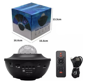 Lampara proyector de galaxia