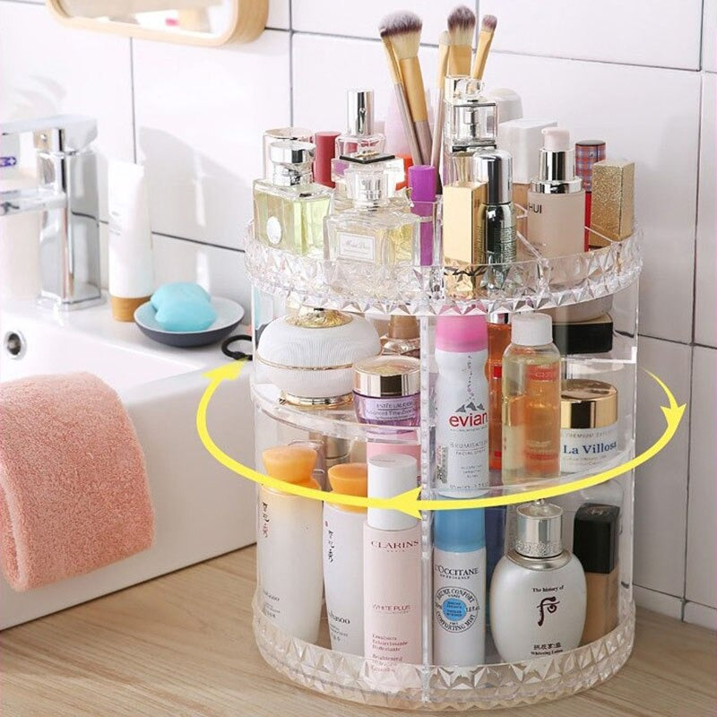 Organizador De Maquillaje Giratorio 360°
