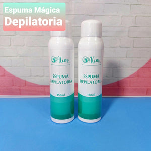 Espuma depilatoria