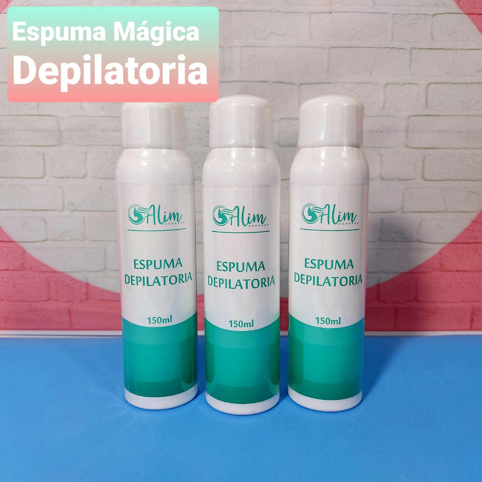 Espuma depilatoria