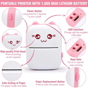 Mini impresora térmica
