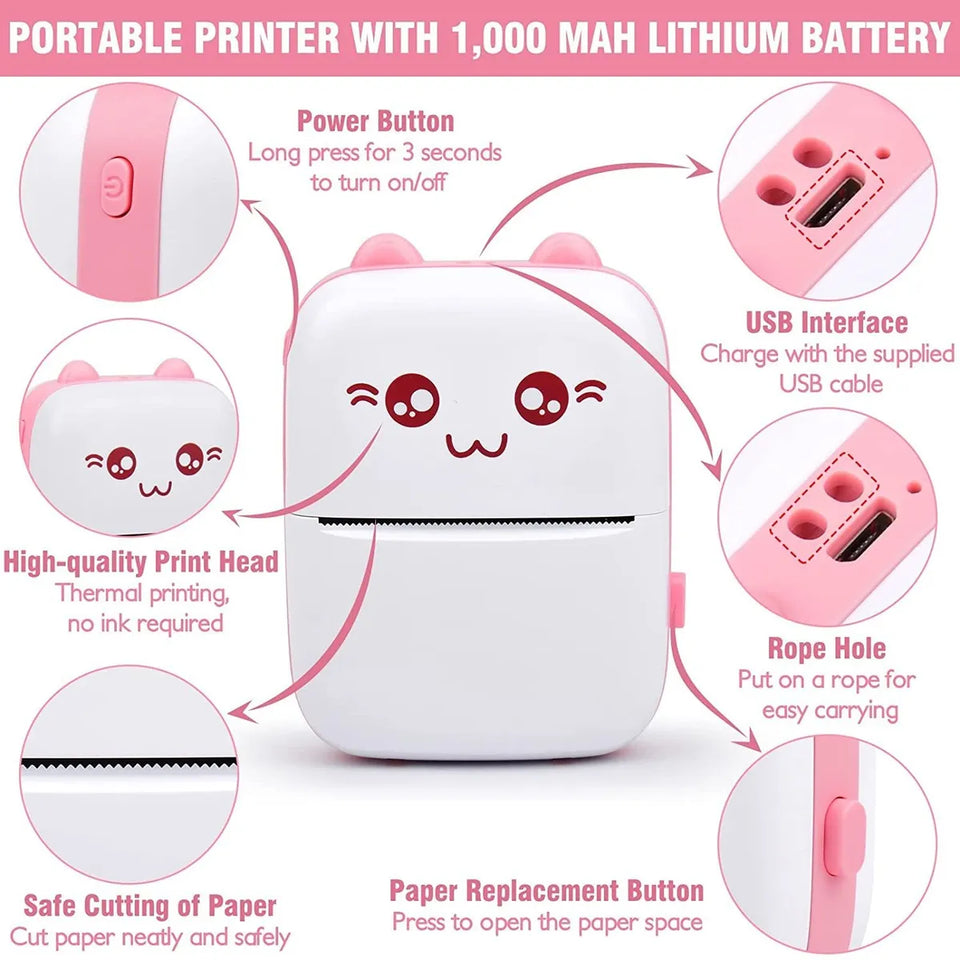 Mini impresora térmica