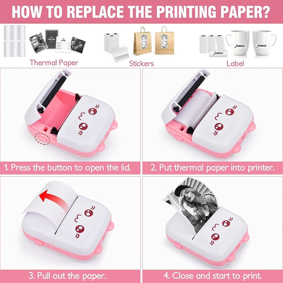 Mini impresora térmica