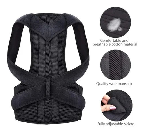 Corrector de postura unisex