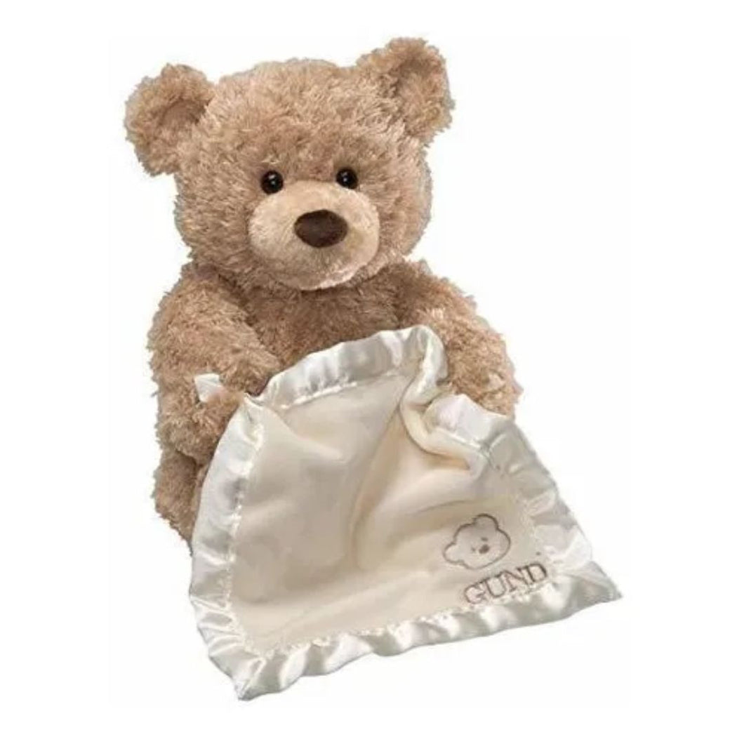 Oso De Peluche Jugando A Escondidas