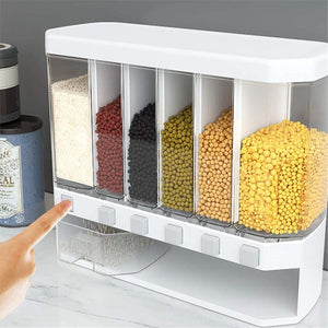 Dispensador de granos 5 en 1