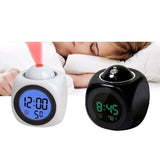 Reloj Despertador Proyector Cubo