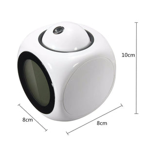 Reloj Despertador Proyector Cubo