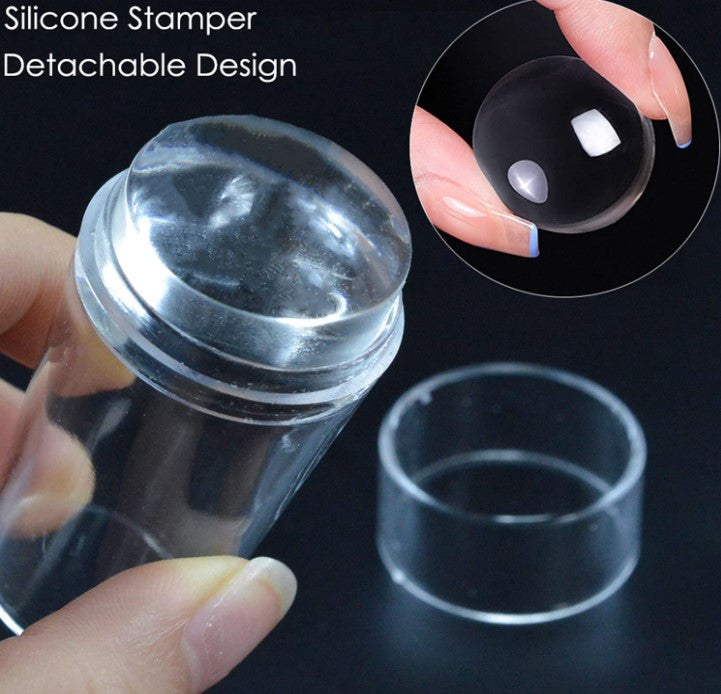 Sello para estampar uñas