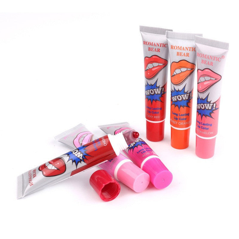 Labial duradero wow x 4 unidades