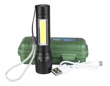 Linterna táctica led recargable