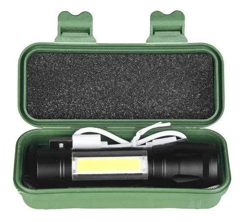 Linterna táctica led recargable