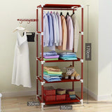 Closet con ganchos