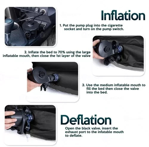 COLCHÓN  INFLABLE  PARA CARRO